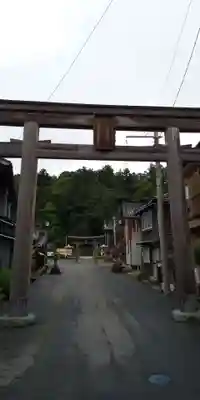 鳥海山大物忌神社吹浦口ノ宮の鳥居