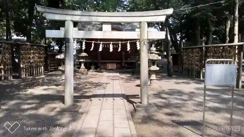大國魂神社の鳥居