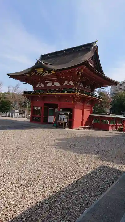 伊賀八幡宮の山門・神門
