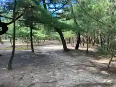 綱敷天満神社の自然