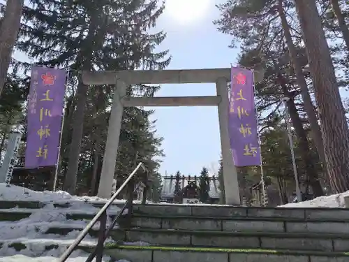 上川神社の鳥居