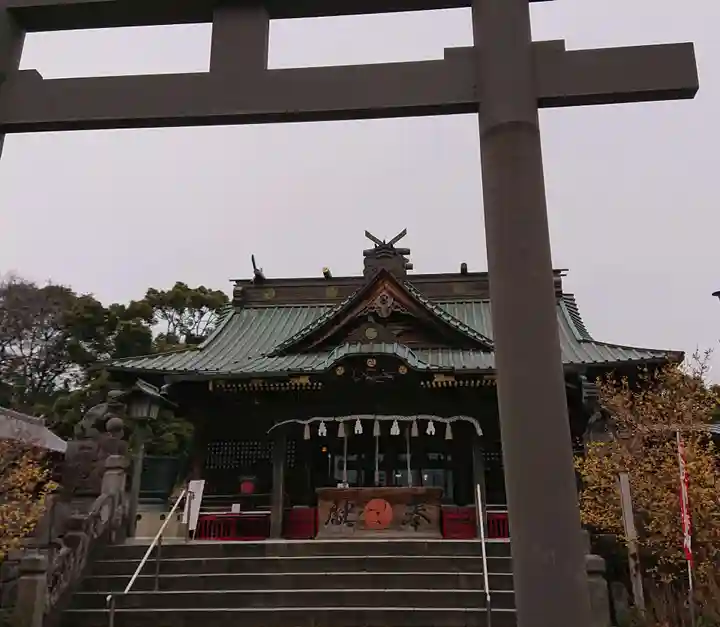 板倉雷電神社の本殿・本堂