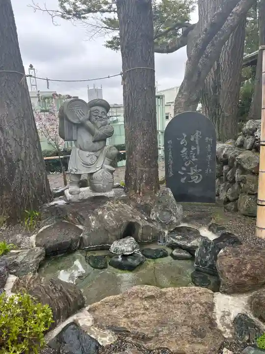 温泉神社〜いわき湯本温泉〜の手水舎