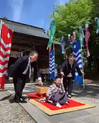 滑川神社 - 仕事と子どもの守り神(福島県)