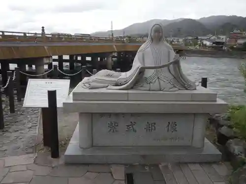 宇治神社の像