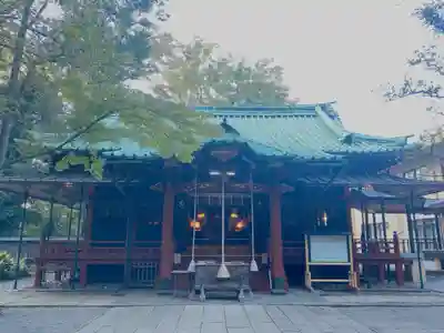 赤坂氷川神社の本殿・本堂