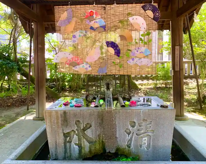 若宮神明社の手水舎