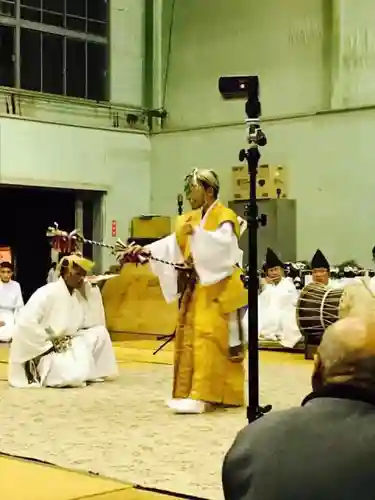 尾八重神社のお祭り