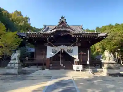 東八幡宮の本殿・本堂
