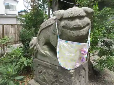 菊田神社の狛犬