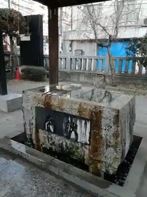 柏神社の手水舎