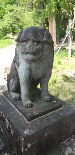 小幡八幡宮の狛犬