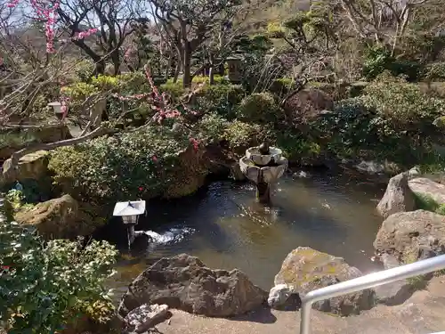 龍散寺の庭園