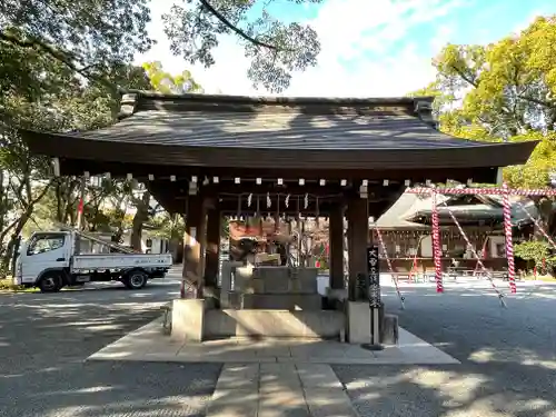 兵庫縣姫路護國神社の手水舎