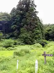 早池峯神社の自然