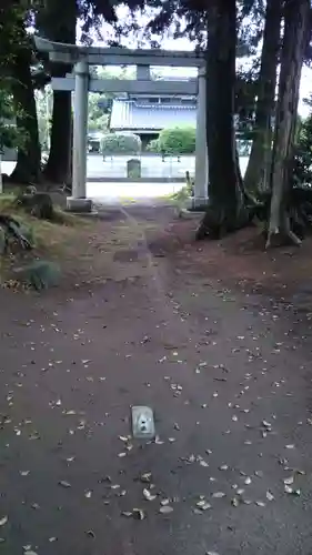 御城稲荷神社の鳥居