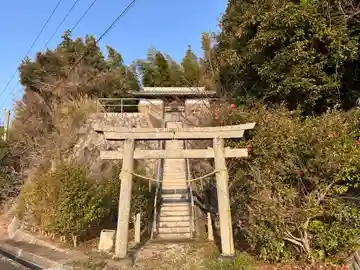 権現神社の鳥居