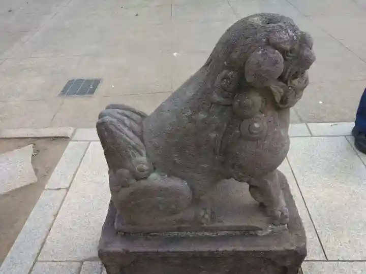 鳩森八幡神社の狛犬