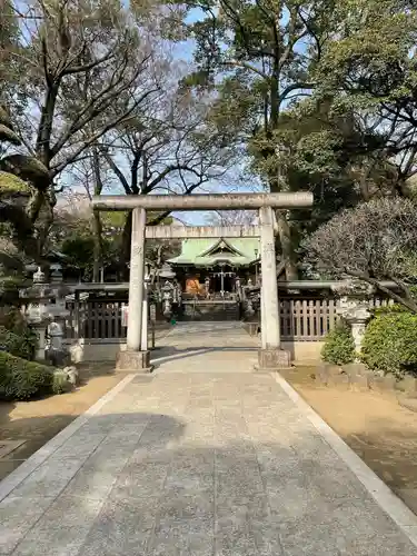 大鷲神社の鳥居