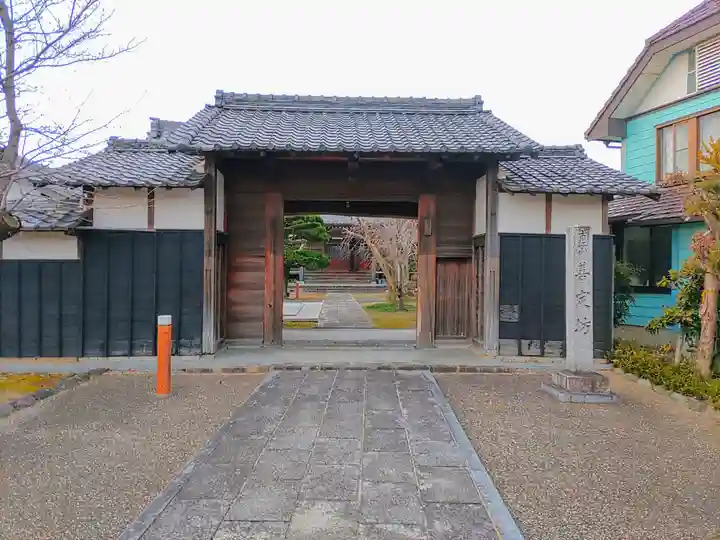善定坊の山門・神門