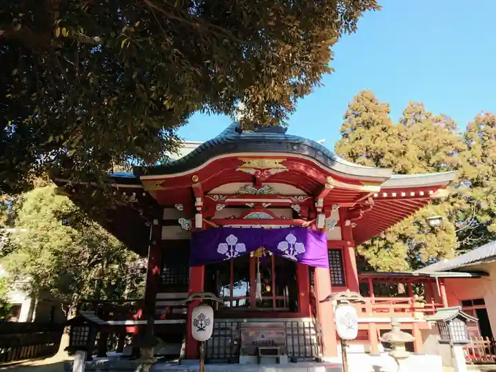 柏諏訪神社の本殿・本堂