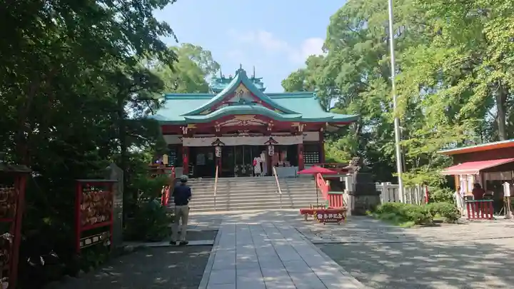 多摩川浅間神社の本殿・本堂