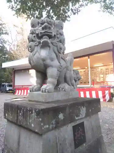 子之神社の狛犬