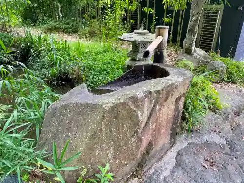 西明寺の手水舎