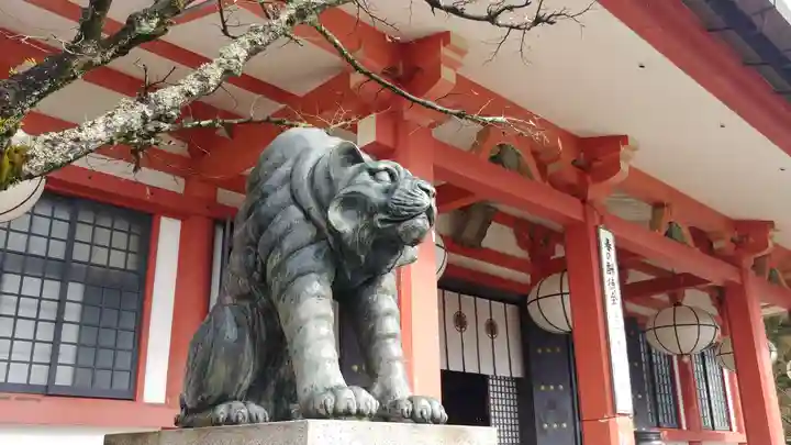 鞍馬寺の狛犬