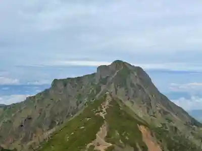 赤岳神社の景色