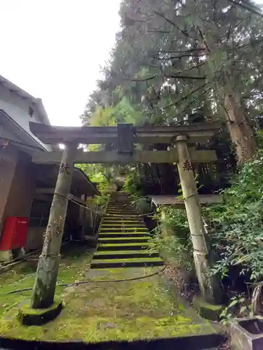 豊楽寺の鳥居