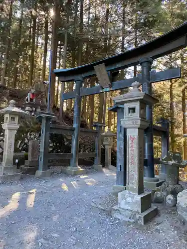 三峯神社の鳥居