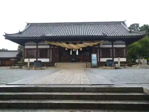 阿智神社の本殿・本堂