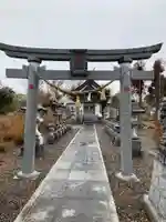 鷲巣鷲宮神社の鳥居