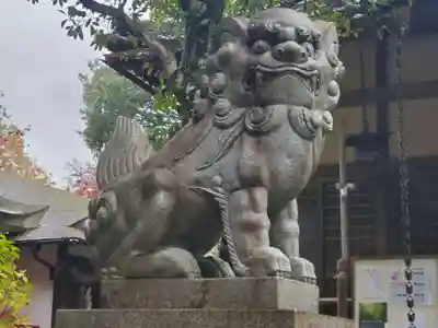 鷺神社の狛犬