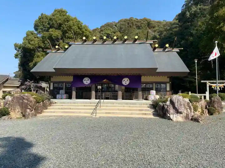 濱名惣社神明宮の本殿・本堂