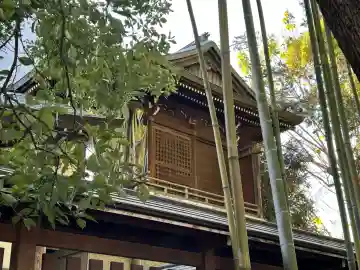 鳩森八幡神社の本殿・本堂