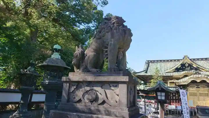 上野東照宮の狛犬