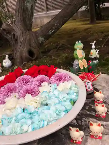 法輪寺の手水舎