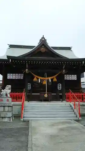 雷電神社の本殿