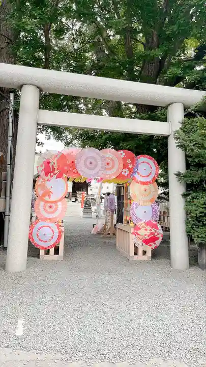 札幌諏訪神社の鳥居