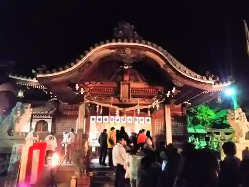 東海市熊野神社の初詣