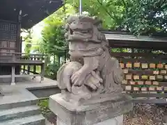 立川熊野神社の狛犬