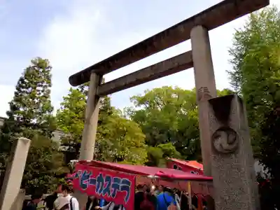 根津神社の鳥居