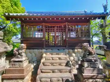 神明社(萩原町河田方)の本殿・本堂