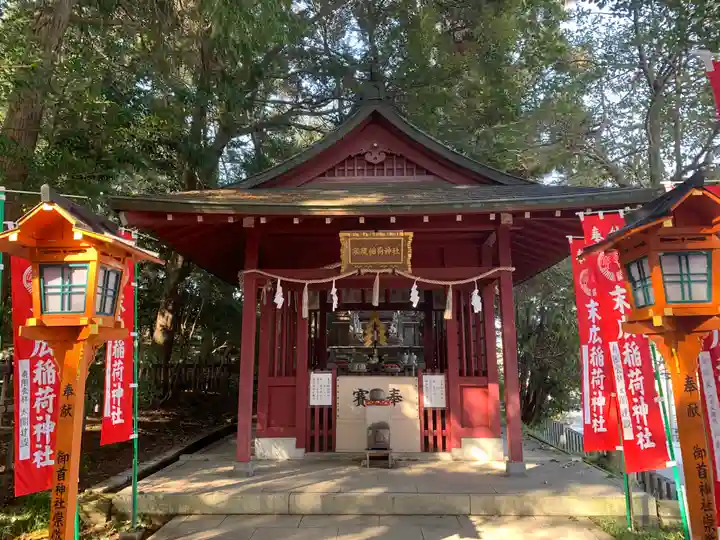 御首神社の本殿・本堂