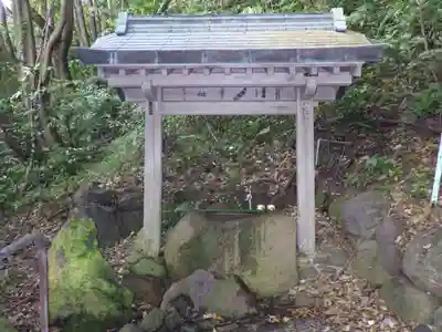 黒木神社の手水舎