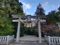 鎮守府八幡宮の鳥居