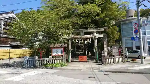 椙本神社の鳥居