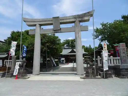 河尻神宮の鳥居